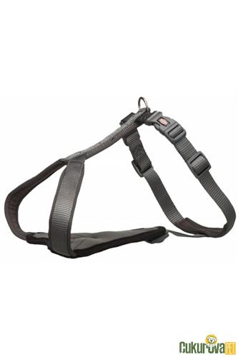 TRIXIE PREMIUM KÖPEK GÖĞÜS TASMASI 50 - 60 CM - 15 MM S-M GRİ