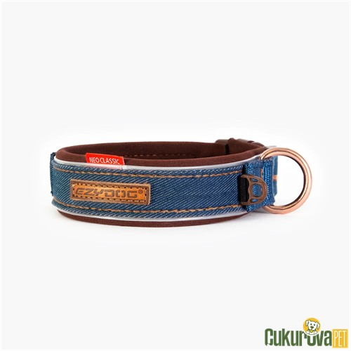 Ezydog Köpek Boyun Tasması Neo Colar Classic Denim - Xl