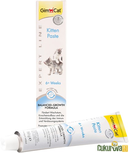 GimCat Kitten Paste 6+ Weeks Kedi Vitamin Macunu 50 Gr