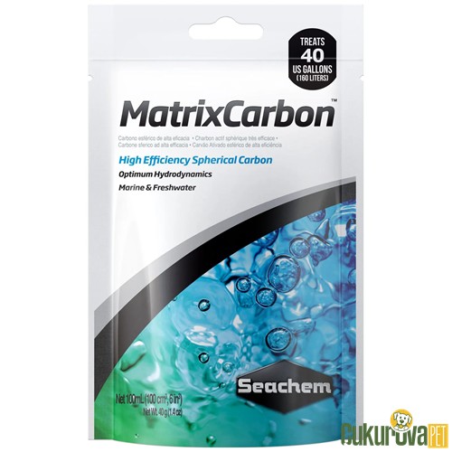 Seachem MatrixCarbon Kimyasal Filtre Malzemesi 100 Ml - 40 Gr