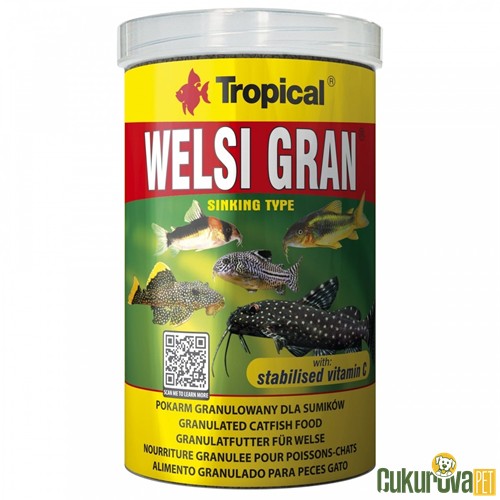 Tropical Welsi Gran Granül Yem 100 Ml - 65 Gr