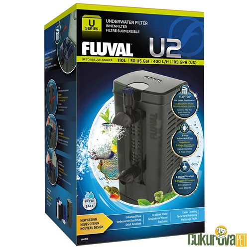 Fluval U2 Akvaryum İç Filtre
