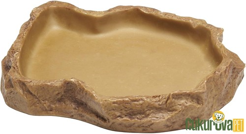 Exo Terra Sürüngen Mama Ve Su Kabı XL - 28.5 x 22.9 x 3.8 Cm