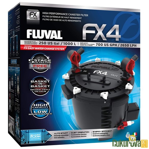 Fluval FX4 Akvaryum Dış Filtre