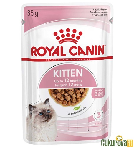 Royal Canin Kitten In Gravy Yavru Kedi Yaş Maması 85 Gr