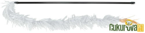 Trixie Peluş Kuyruklu Kedi Oltası Karışık Renkli 48 Cm