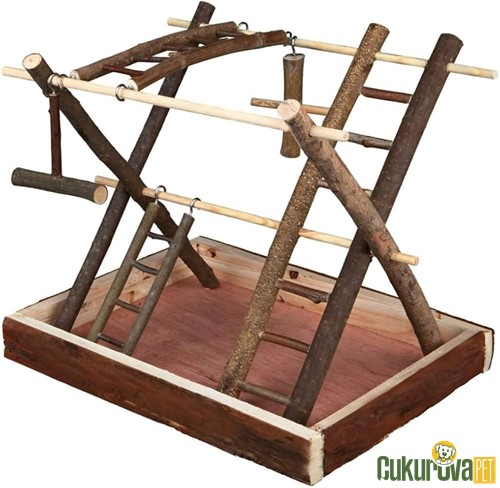 Trixie Kanarya Ve Muhabbet Kuşu Oyun Parkı M - 35 x 27 x 30 Cm