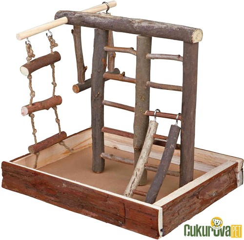 Trixie Ahşap Kuş Oyun Alanı 28 x 25 x 22 Cm