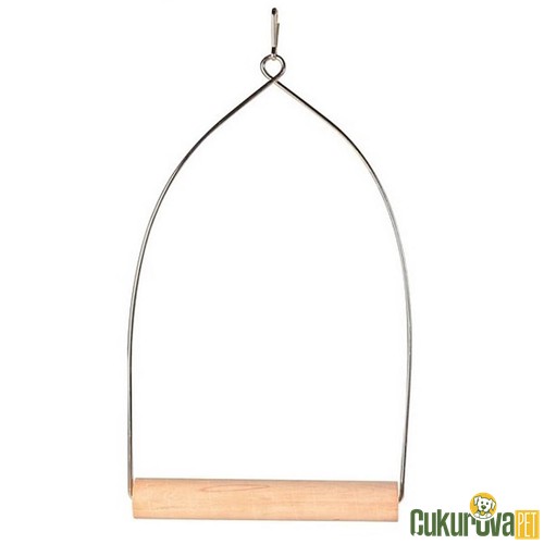 Trixie Ahşap Metal Askılı Kuş Salıncağı 8 x 15 Cm
