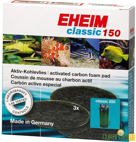 Eheim Classic 150 - 2211 Karbonlu Filtre Süngeri