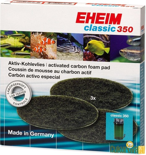 Eheim Classic 350 - 2215 Karbonlu Filtre Süngeri