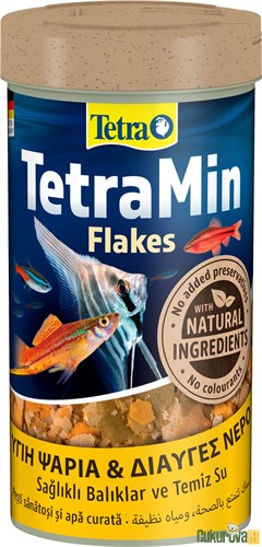 Tetra TetraMin Flakes Pul Yem 250 Ml - 52 Gr