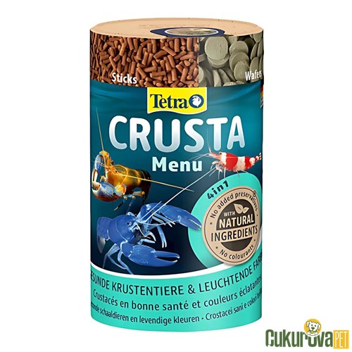 Tetra Crusta Menu Sticks - Wafers Karışık Çeşitli Yem 100 Ml - 52 Gr