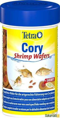 Tetra Cory Shrimp Wafers Tablet Yem 100 Ml - 40 Gr