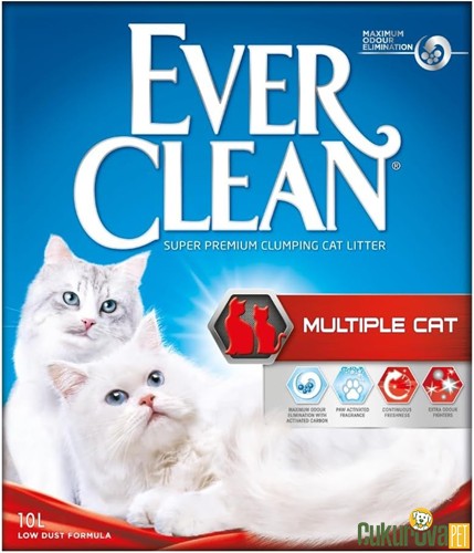 Ever Clean Multiple Bentonit Kedi Kumu 10 L