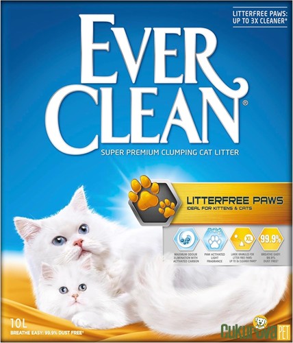 Ever Clean Litterfree Paws Bentonit Kedi Kumu 10 L