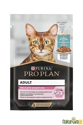 Pro Plan Adult Okyanus Balıklı Yetişkin Kedi Yaş Maması 85 Gr