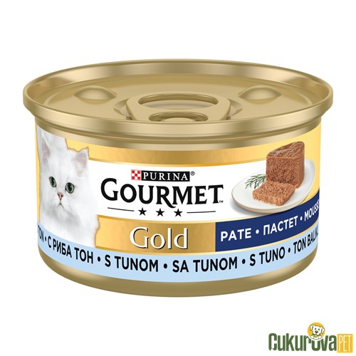 Gourmet Gold Pate Ton Balıklı Yetişkin Kedi Yaş Maması 85 Gr