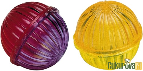 Ferplast Yarı Saydam Kedi Topu 2 Adet