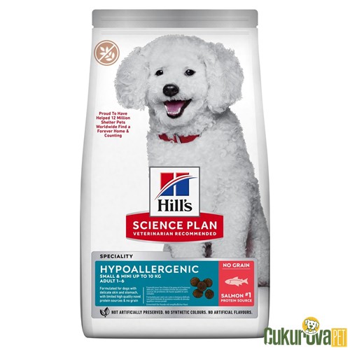 Hill's Science Plan Hypoallergenic Somonlu Yetişkin Köpek Maması 1.5 Kg