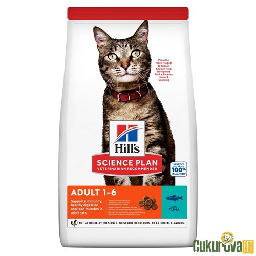 Hill's Science Plan Adult Ton Balıklı Yetişkin Kedi Maması 1.5 Kg
