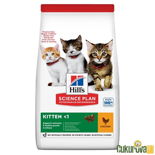 Hill's Science Plan Kitten Tavuklu Yavru Kedi Maması 3 Kg