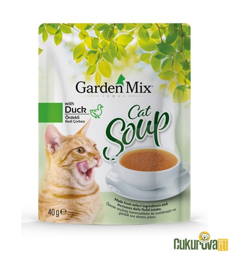 GardenMix Cat Soup Duck Ördekli Kedi Çorbası 40 Gr