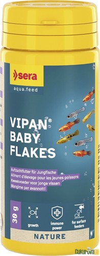 Sera Vipan Baby Flakes Nature Pul Yem 50 Ml - 30 Gr