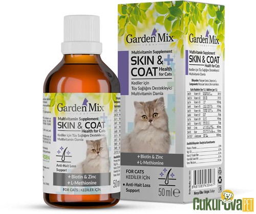 GardenMix Skin & Coat Kedi Tüy Sağlığı Damlası 50 Ml
