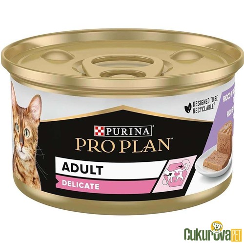 Pro Plan Adult Delicate Hindili Yetişkin Kedi Yaş Maması 85 Gr