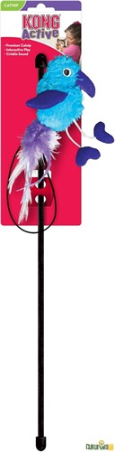 Kong Peluş Oyuncaklı Kedi Oltası Karışık Çeşitli 47 Cm - 1 Adet