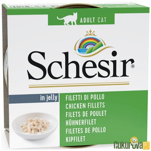 Schesir In Jelly Tavuklu Yetişkin Kedi Yaş Maması 85 Gr