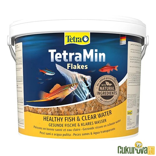 Tetra TetraMin Flakes Pul Yem 10 L - 2100 Gr