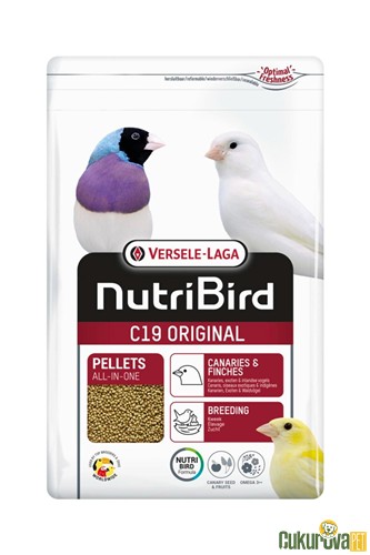 Versele Laga NutriBird C19 Original Pellets Kanarya Ve Finch Yemi 3 Kg