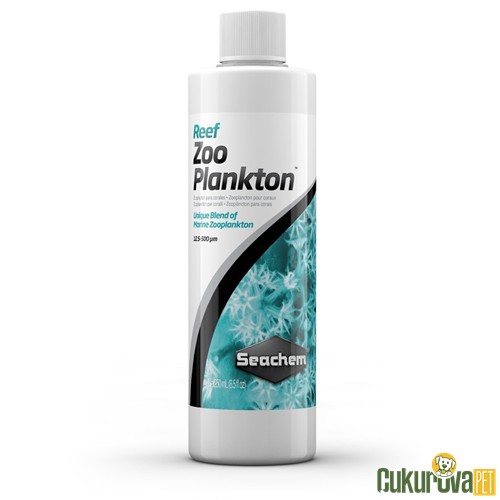 Seachem Reef Zoo Plankton Bitki Gübresi 250 Ml