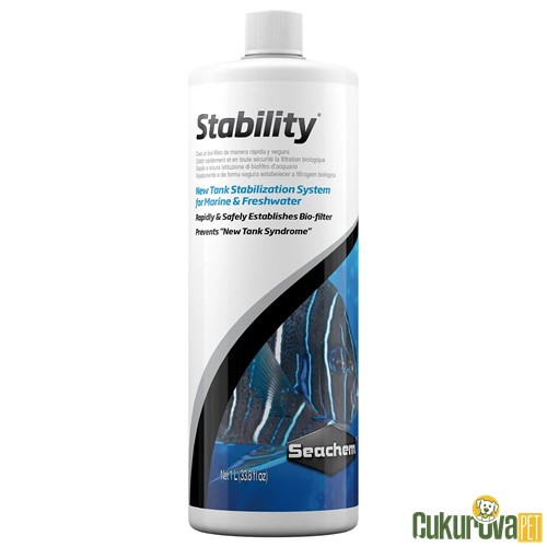 Seachem Stability Bakteri Başlatıcı Su Düzenleyici 1 L