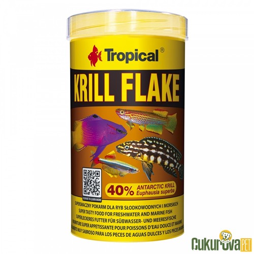 Tropical Krill Flake Pul Yem 100 Ml - 20 Gr