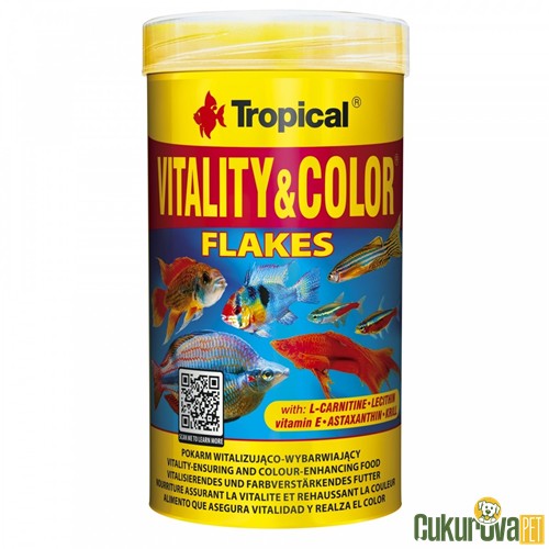 Tropical Vitality&Colour Flakes Pul Yem 1000 Ml - 200 Gr