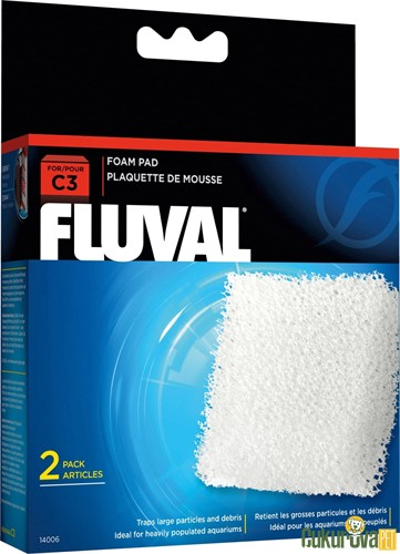 Fluval C3 Filtre Süngeri 2 Adet