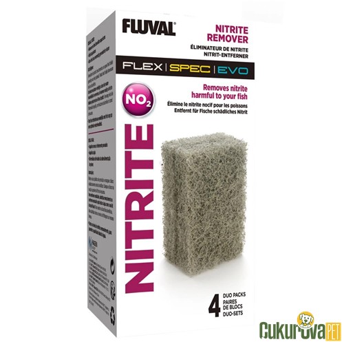 Fluval Flex Nitrite Remover / Nitrit Giderici Filtre Süngeri 4 Adet