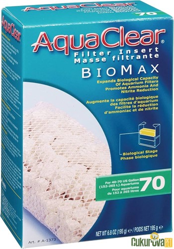 AquaClear BioMax 70 Biyolojik Filtre Malzemesi 195 Gr