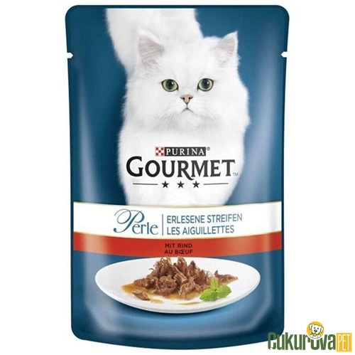 Gourmet Perle Sığır Etli Yetişki̇n Kedi Yaş Maması 85 Gr