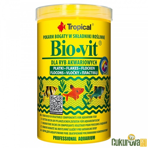 Tropical Bio-vit Flakes Pul Yem 100 Ml - 20 Gr