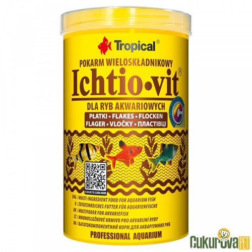 Tropical Ichtio-Vit Pul Yem 250 Ml - 50 Gr