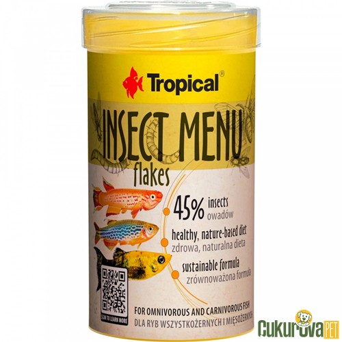 Tropical Insect Menu Flakes Pul Yem 100 Ml - 20 Gr
