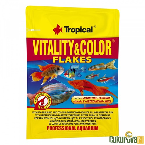 Tropical Vitality&Color Flakes Pul Yem 12 Gr