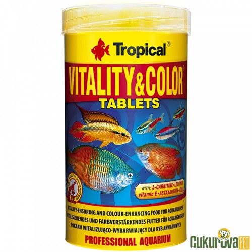 Tropical Vitality&Color Tablets Tablet Yem 250 Ml - 150 Gr