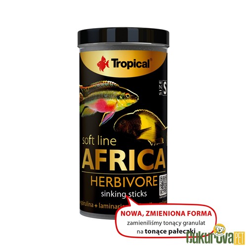 Tropical Soft Line Africa Herbivore Size S Stick Yem 100 Ml - 60 Gr