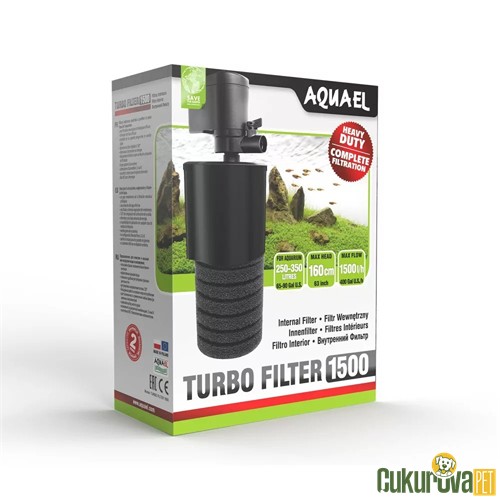 Aquael Turbo Filter 1500 Akvaryum İç Filtre