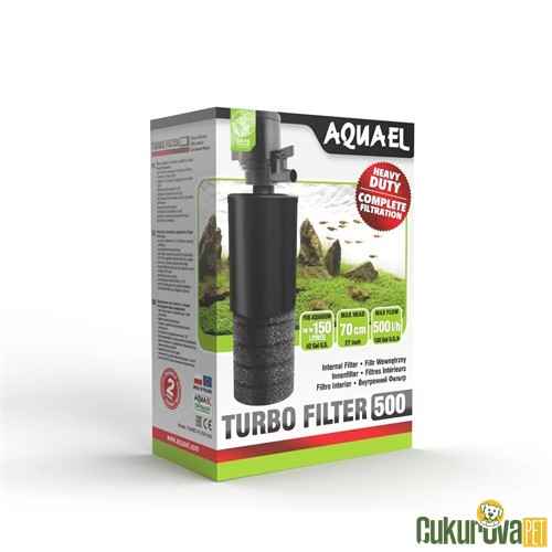 Aquael Turbo Filter 500 Akvaryum İç Filtre